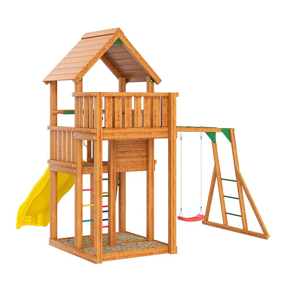 Детская деревянная площадка Jungle Palace JP5